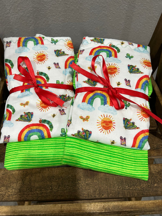 Eric Carle Burp Cloths