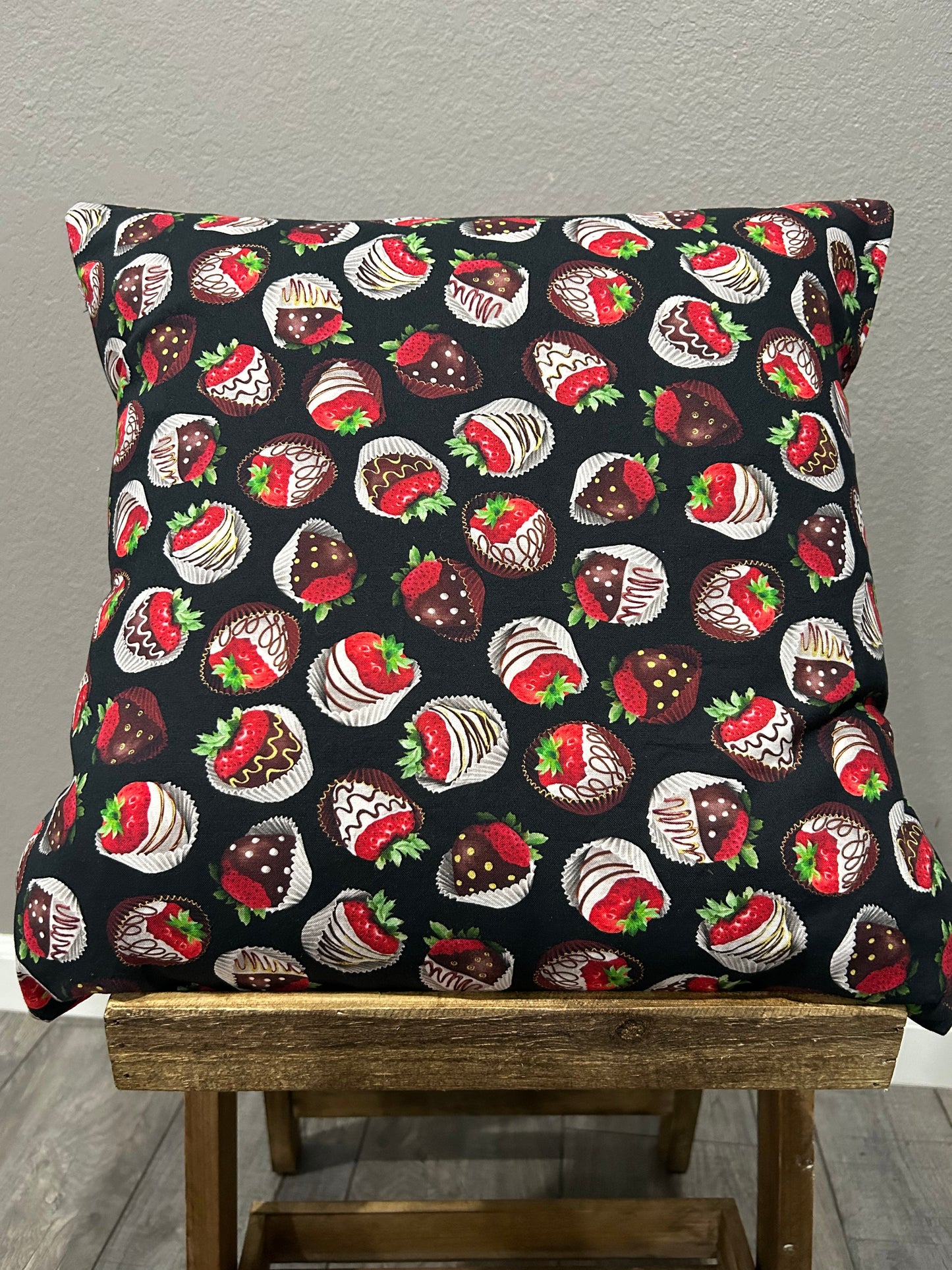 Chocolate Strawberries  Decor Pillow Cover