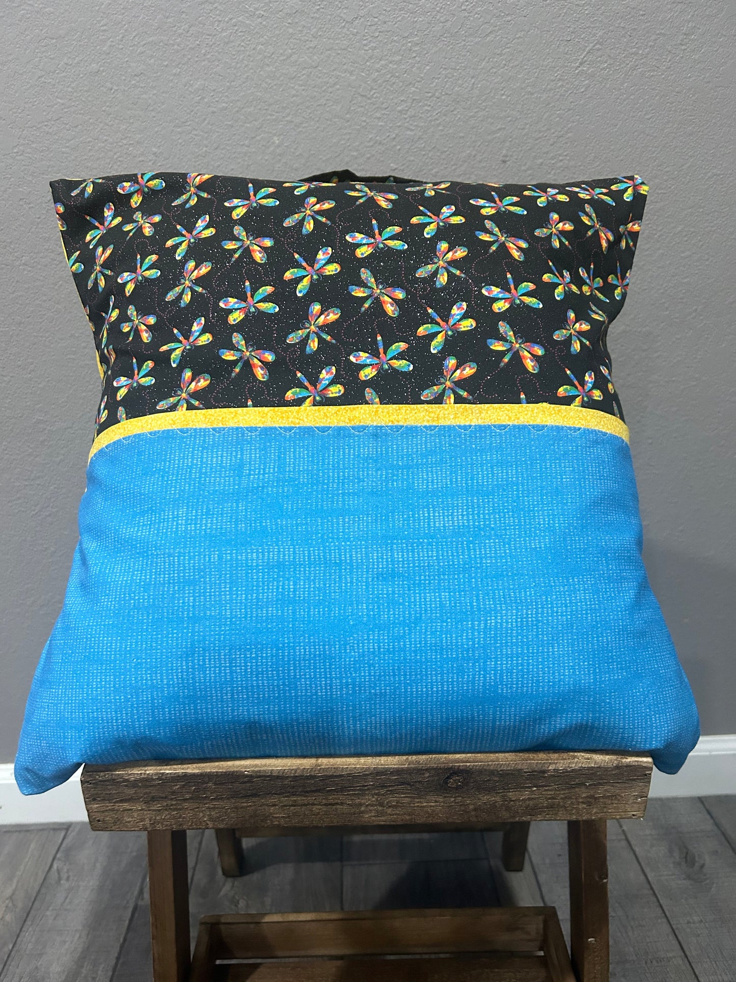 Dragonfly  Pocket Pillow Cover