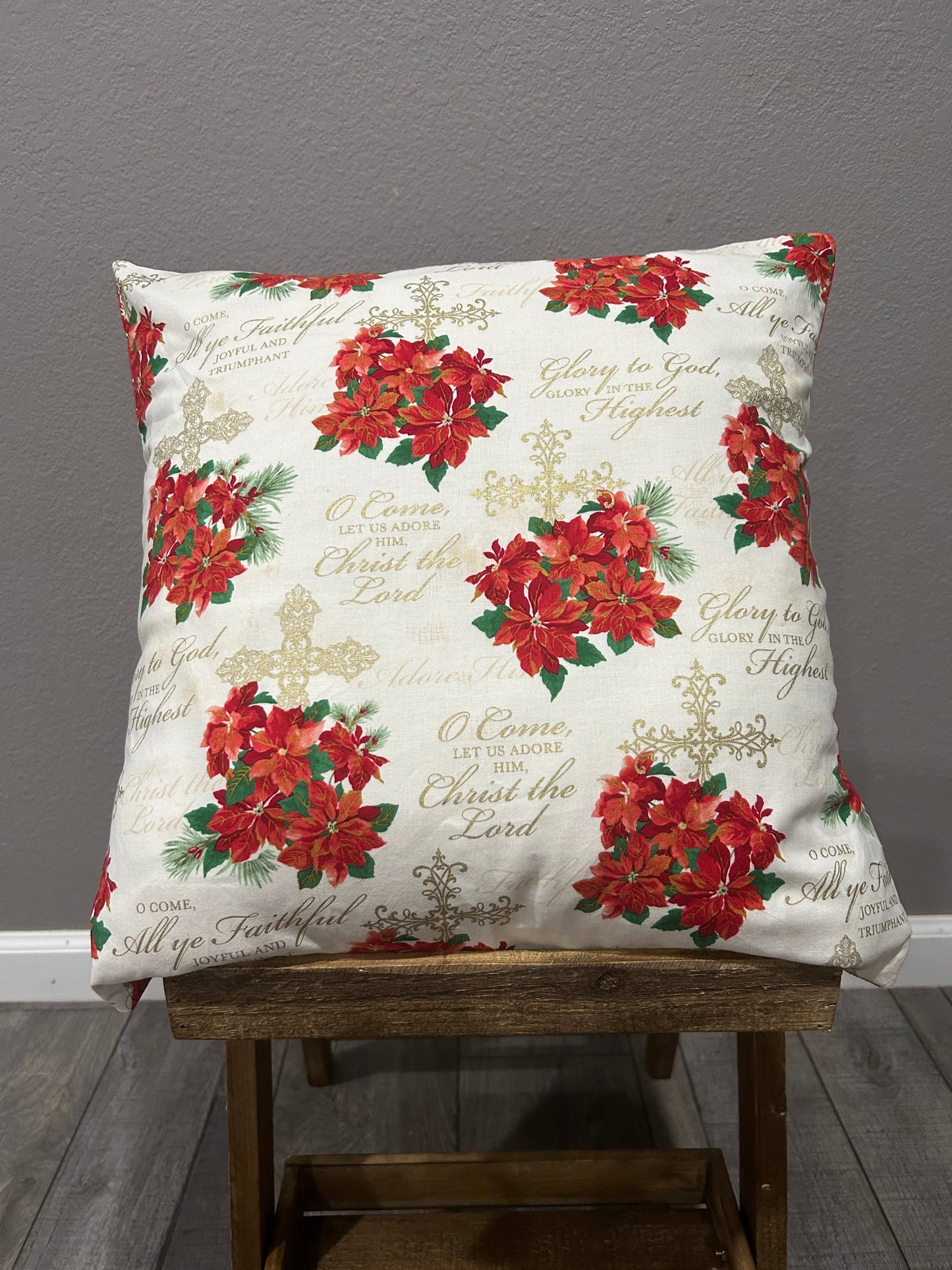 Flower Decor Pillow Cover