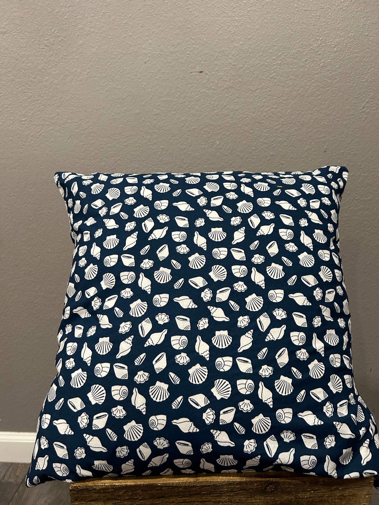 Seashell Decor Pillow