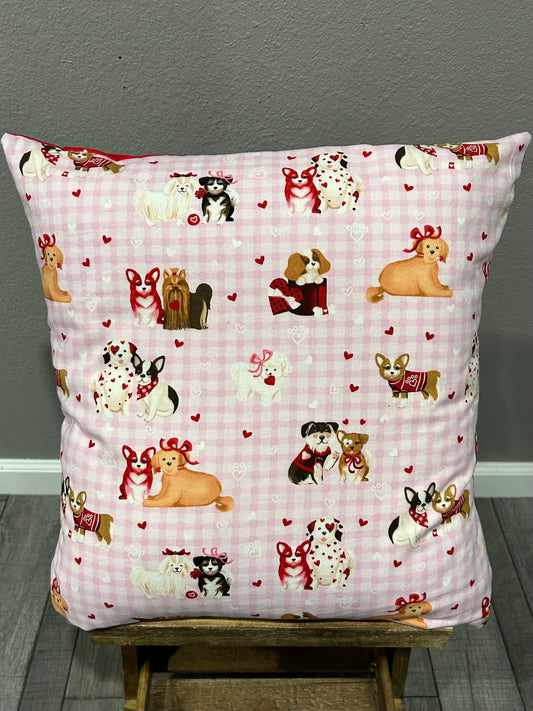 Puppy love Pillow Cover