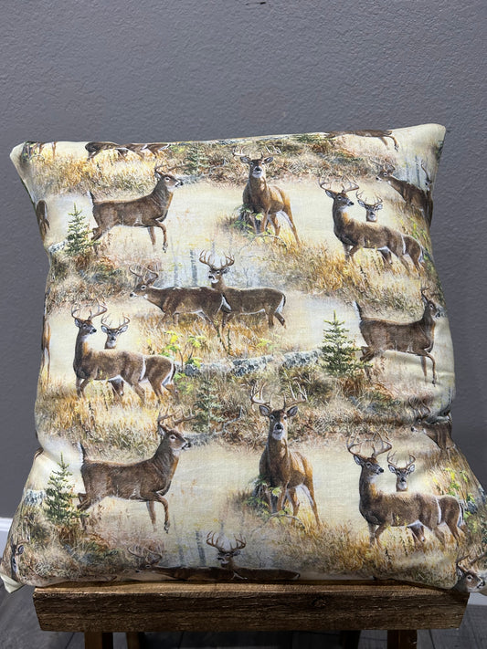 Deer Decor Pillow