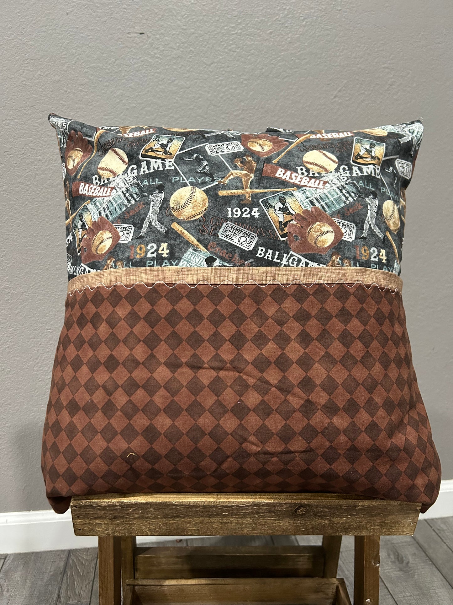 Baseball Pocket Pillow