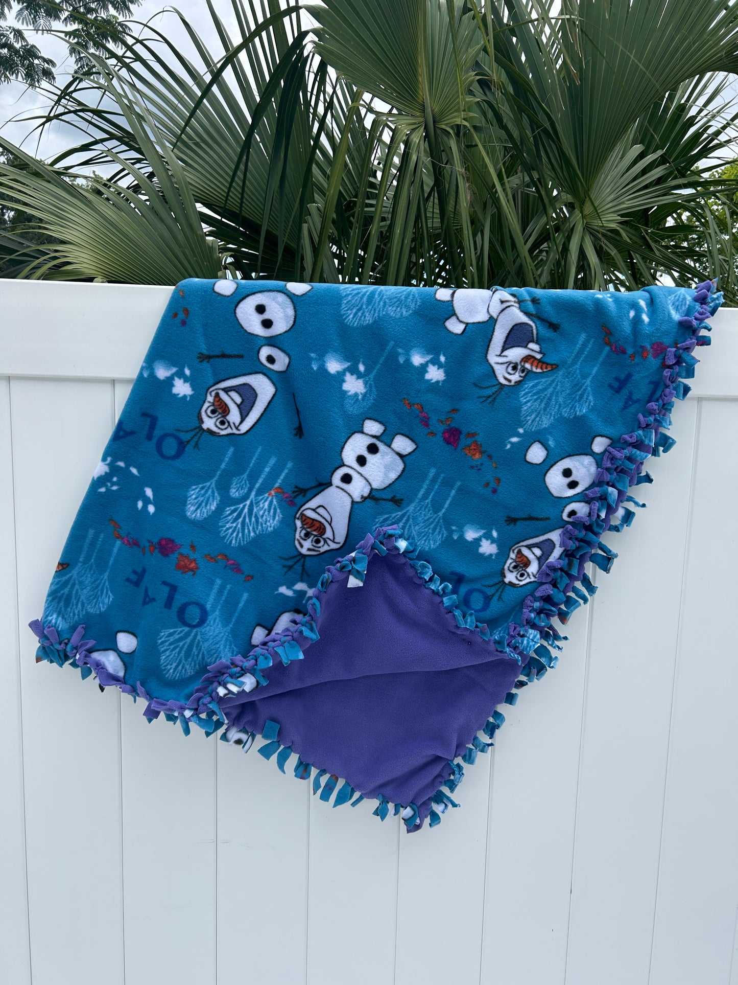 Its Cold Outside Double Sided Fleece Blanket