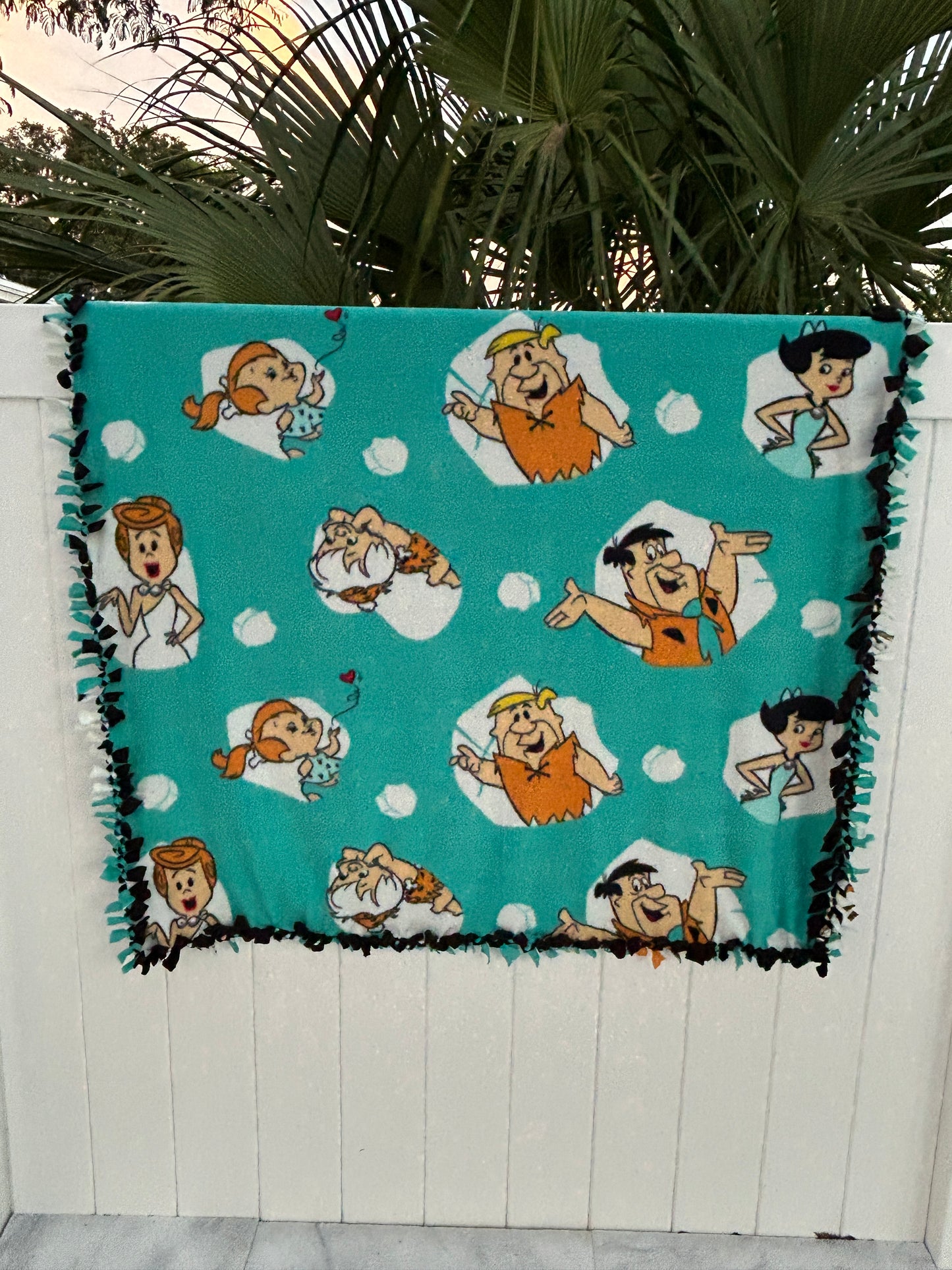 Flintstones Double Sided Fleece Blanket