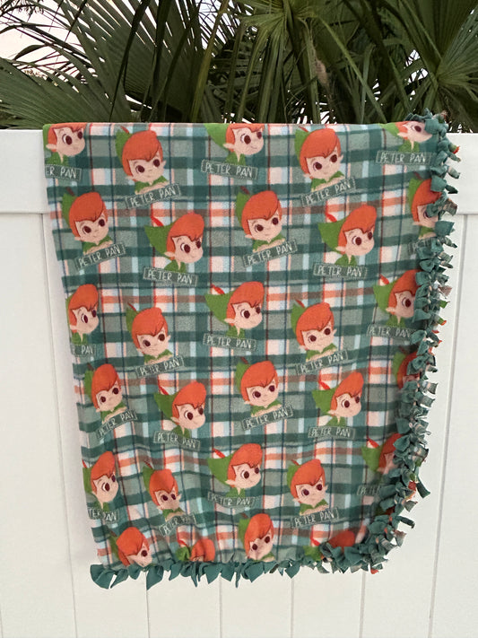 Lets Go Fly Double Sided Fleece Blanket