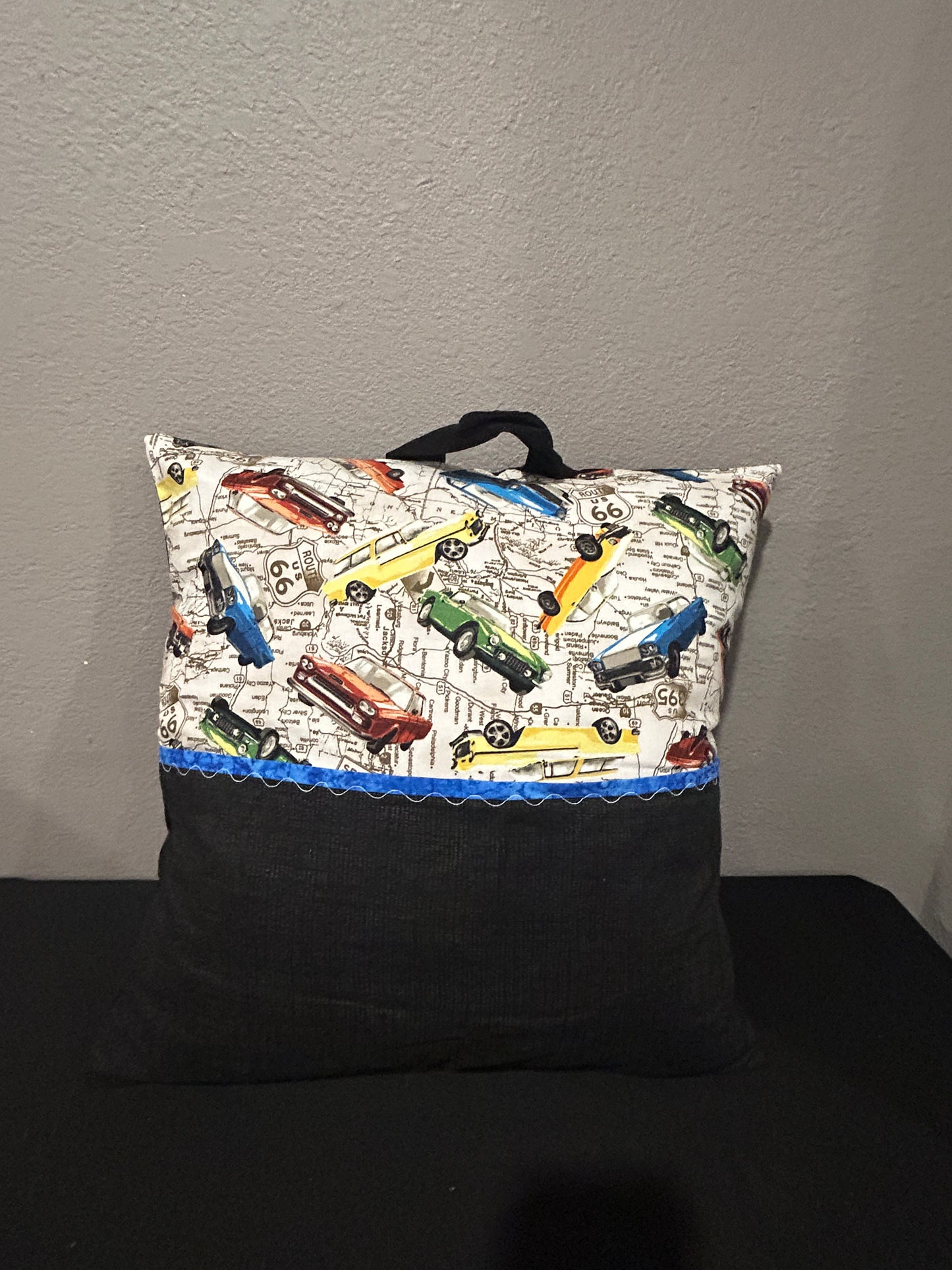 Old Cars Pocket Pillow