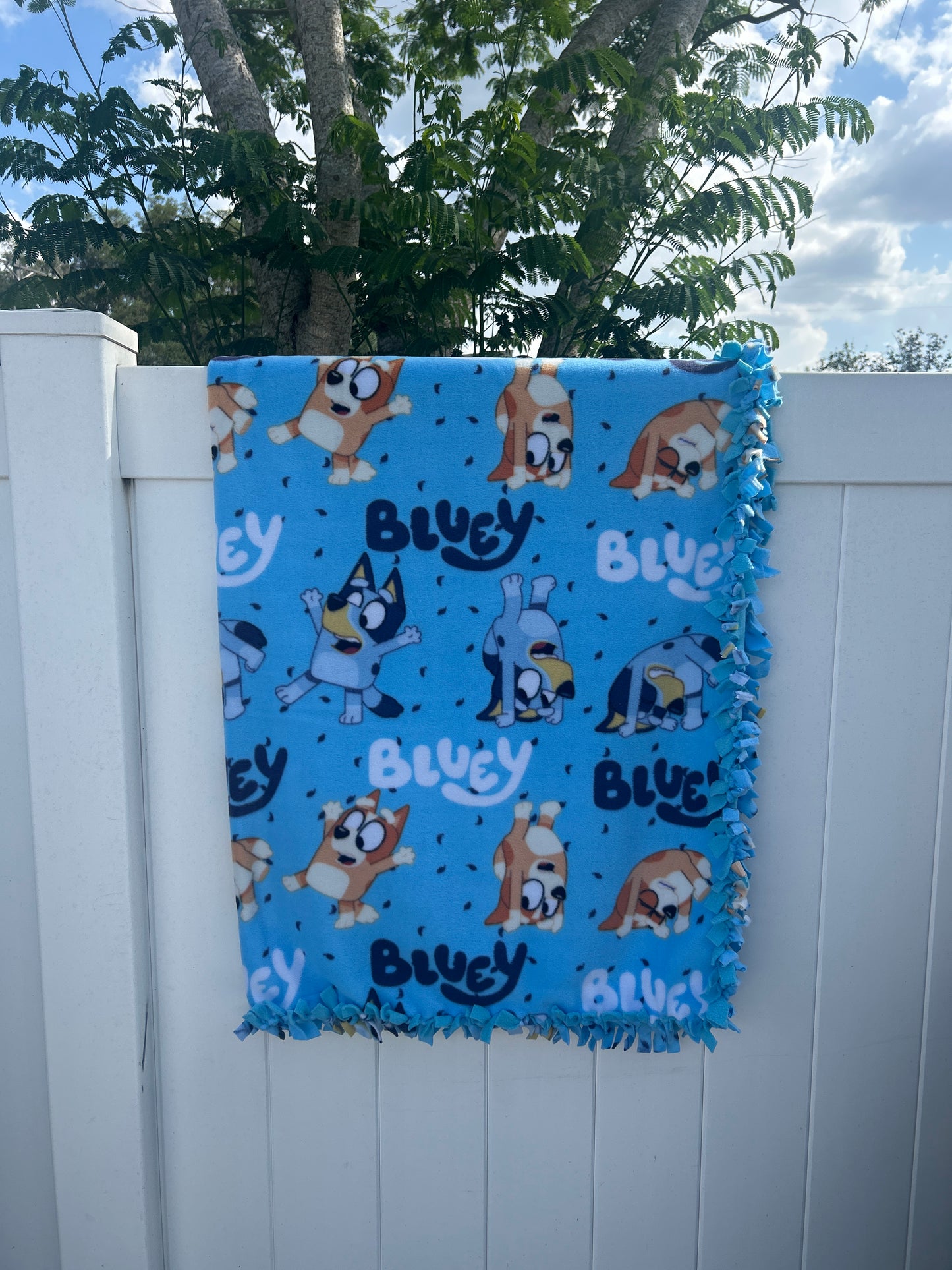 Bluey Blanket Double Sided Fleece