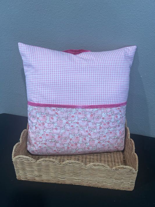 Piggy Pocket Pillow